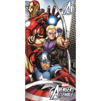 Badehandtuch Strandtuch Marvel Avengers 70cm x 140cm...