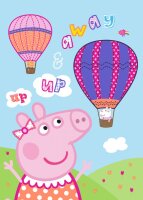 Fleecedecke Peppa Wutz