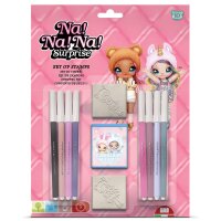 Na! Na! Na! Surprise Set Stempel mit Filzstiften 11-teilig