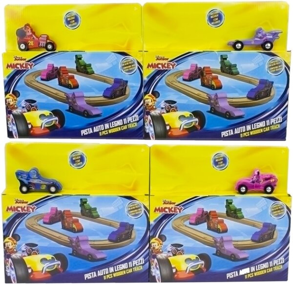 Disney Mickey Mouse Rennstrecke mit Auto