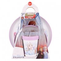 Premium Geschirr Set Frozen II Elements BiColor
