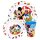 Geschirr Set Mickey Mouse Cool Summer weiß