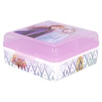Brotdose Quadrat mit 3 Fächern Disney Frozen II...