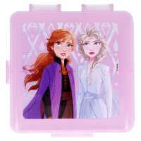 Brotdose Quadrat mit 3 Fächern Disney Frozen II Eiskönigin Kita Schule Frühstück