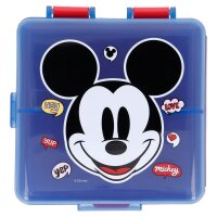 Brotdose Quadrat mit 3 Fächern Disney Mickey Mouse...