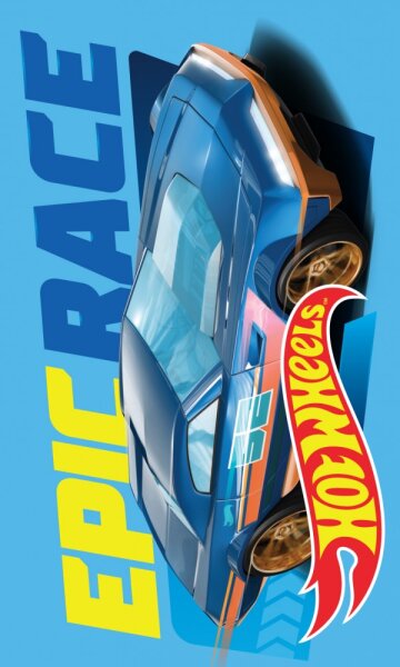 Kinder Handtuch Hot Wheels Epic Race 30 cm x 50 cm Gäste klein