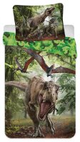 Bettwäsche Jurassic World Dinosaurier