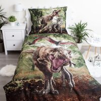 Bettwäsche Jurassic World Dinosaurier