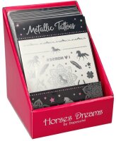 Depesche Pferde Metallic Effekt Klebe Tattoos Horses Dream