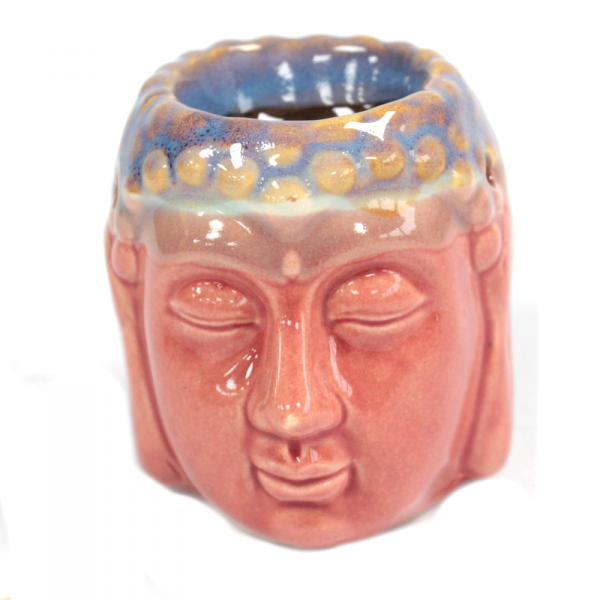 Teelicht Kerzenhalter Ölbrenner Buddha rosa