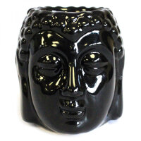 Teelicht Kerzenhalter Ölbrenner Buddha schwarz