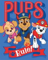 Fleecedecke Paw Patrol Pups Rule! 130x170cm