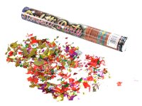 Party Popper Konfettishooter mit buntem Design ca 40 cm