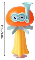 Infini Fun Lustige Qualle Badewannenspielzeug