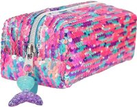 Depesche Topmodel Federmappe Wende-Pailetten pink...