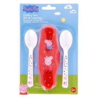 Besteck Löffel Reiseset Baby Peppa Wutz Peppa Pig...