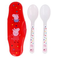 Besteck Löffel Reiseset Baby Peppa Wutz Peppa Pig...