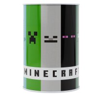 Minecraft Kinder Metall Spardose Sparbüchse Creeper...