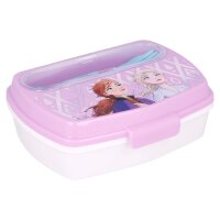 Brotdose mit Besteck Disney Frozen Eiskönigin Brotbox Lunchbox Schule Frühstück