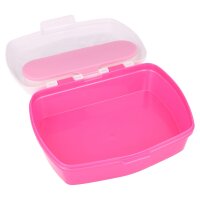 Brotdose mit Besteck Disney Minnie Mouse Brotbox Lunchbox Schule Kita Frühstück