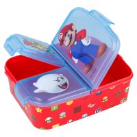 Kinder Brotdose mit 3 Fächern Super Mario Kita...