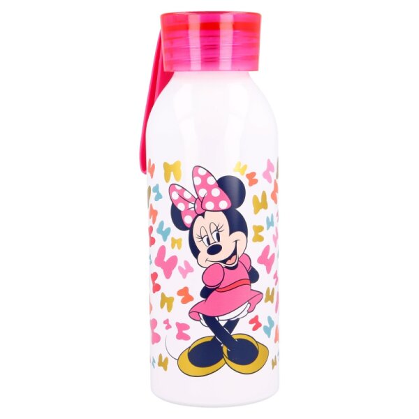 Aluminium Trinkflasche 510 ml Disney Minnie Mouse Maus Flasche Schule Kita