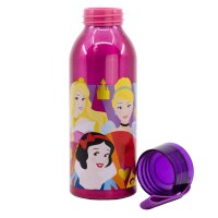 Aluminium Trinkflasche 510 ml Disney Princess Flasche Schule Kita
