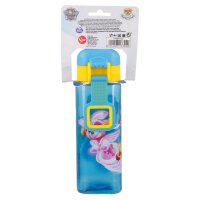 Wasserflasche Quadrat 550 ml Paw Patrol Mighty Pups Trinkflasche Schule Flasche