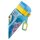 Wasserflasche Quadrat 550 ml Paw Patrol Mighty Pups Trinkflasche Schule Flasche