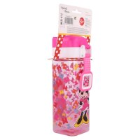 Wasserflasche Quadrat 550 ml Disney Minnie Mouse Maus...