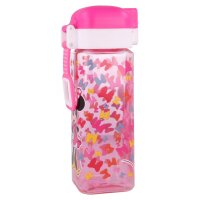 Wasserflasche Quadrat 550 ml Disney Minnie Mouse Maus Trinkflasche Flasche