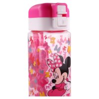 Wasserflasche Quadrat 550 ml Disney Minnie Mouse Maus Trinkflasche Flasche