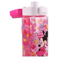 Wasserflasche Quadrat 550 ml Disney Minnie Mouse Maus Trinkflasche Flasche