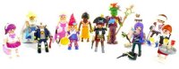 Playmobil Figures Minifigur in Blindbag Lila Spielfigur Serie 17