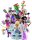 Playmobil Figures Minifigur in Blindbag Lila Spielfigur Serie 17
