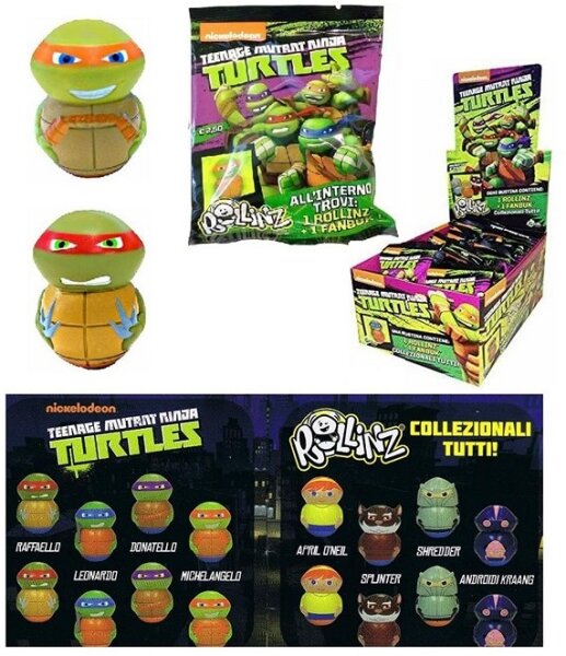 Ninja Turtles Sammelfigur im Blindbag Rollinz