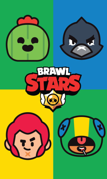Kinder Handtuch Brawl Stars 30 cm x 50 cm Gäste klein
