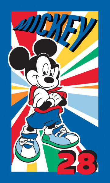 Kinder Handtuch Disney Mickey Mouse Maus 28 30 cm x 50 cm Gäste klein