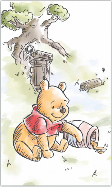 Kinder Handtuch Disney Winnie Pooh 30 cm x 50 cm Gäste klein