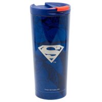 Coffee 2 Go Becher Superman Isolierter Edelstahl...