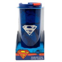 Coffee 2 Go Becher Superman Isolierter Edelstahl Kaffeebecher 425ml
