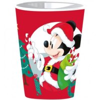 Becher Weihnachten Mickey Mouse 260ml