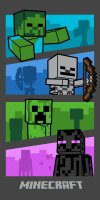 Minecraft Adventure is an attitude Badetuch Strandtuch...