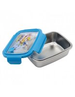 Premium Brotdose Edelstahl Vesper Frühstück Paw Patrol Mighty Pups Lunchbox