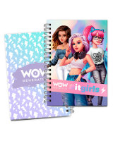 Hartcover Notizbuch WOW GENERATION
 DIN A5