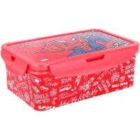 Brotdose mit Fächern Marvel Spiderman 1190ml