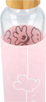 Glasflasche mit Silikonhülle Disney Mickey Mouse...