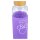 Glasflasche mit Silikonhülle Disney Minnie Mouse 585ml Trinkflasche Sport Gym