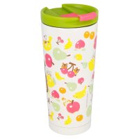 Coffee 2 Go Becher Kaffeebecher doppelwandig Edelstahl Animal Crossing 425ml