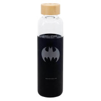 Glasflasche mit Silikonhülle DC Batman 585ml...